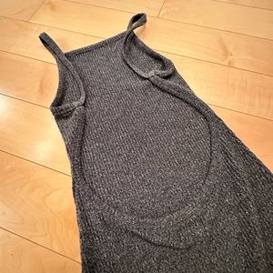 Aritzia community backless dress
